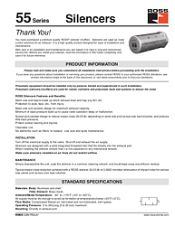 55 Series Silencers