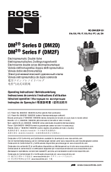 Instrucciones de funcionamiento de válvulas dobles confiables de control DM2 Serie D