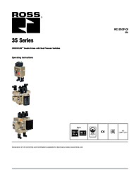 35 Series CROSSFLOW Double Valves Operating Instructions