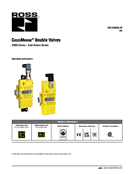 CM26 Series CROSSMIRROR Valves Operating Instructions