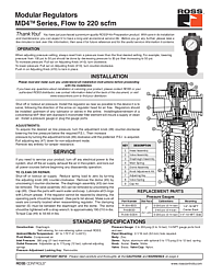 Reguladores Serie MD4