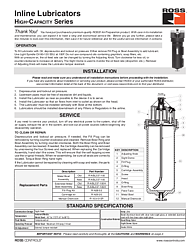 Lubricators High-Capacity Series Metal Bowl