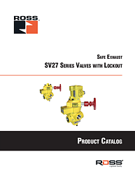 SV27 Series Sensing Valves with Energy Isolation 