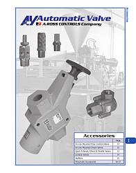 Flow Control, Check, and Lockout Valves