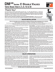 DM2 Series C Valves Installation Instructions