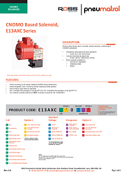 CNOMO E13AXC Interface Datasheet