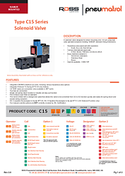 C15 NAMUR Mounted Datasheet