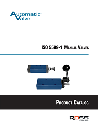 ISO 5599-1 Valves - Manual Control