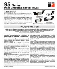 95 Series Valves
