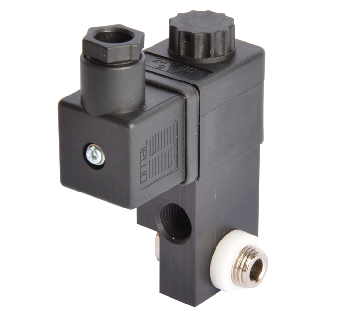 E13AXBK 系列，1/4" 3/2 功能紧凑型电磁阀