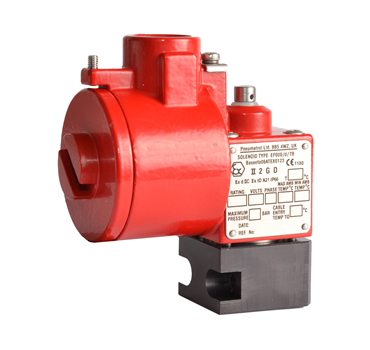 E13AXC Series, CNOMO Based Solenoid, Direct Mount, Interchangeable Solenoid for ease of use. 