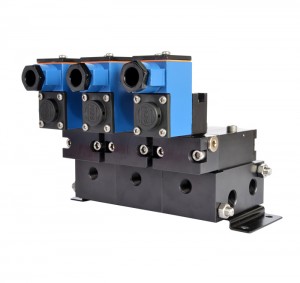 E23-V - 1/4", BSP/NPT, Mainfold Mount, 3/2, Internal or External Pilot, Upto 10 Banks 