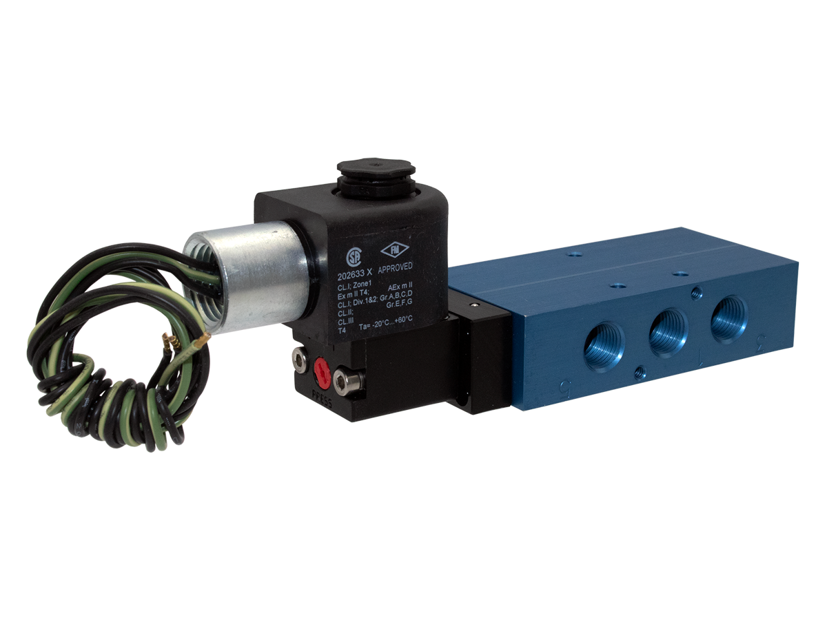 Compact Solenoid L Series Valves - CSA/FM, Standard Temperature Applications