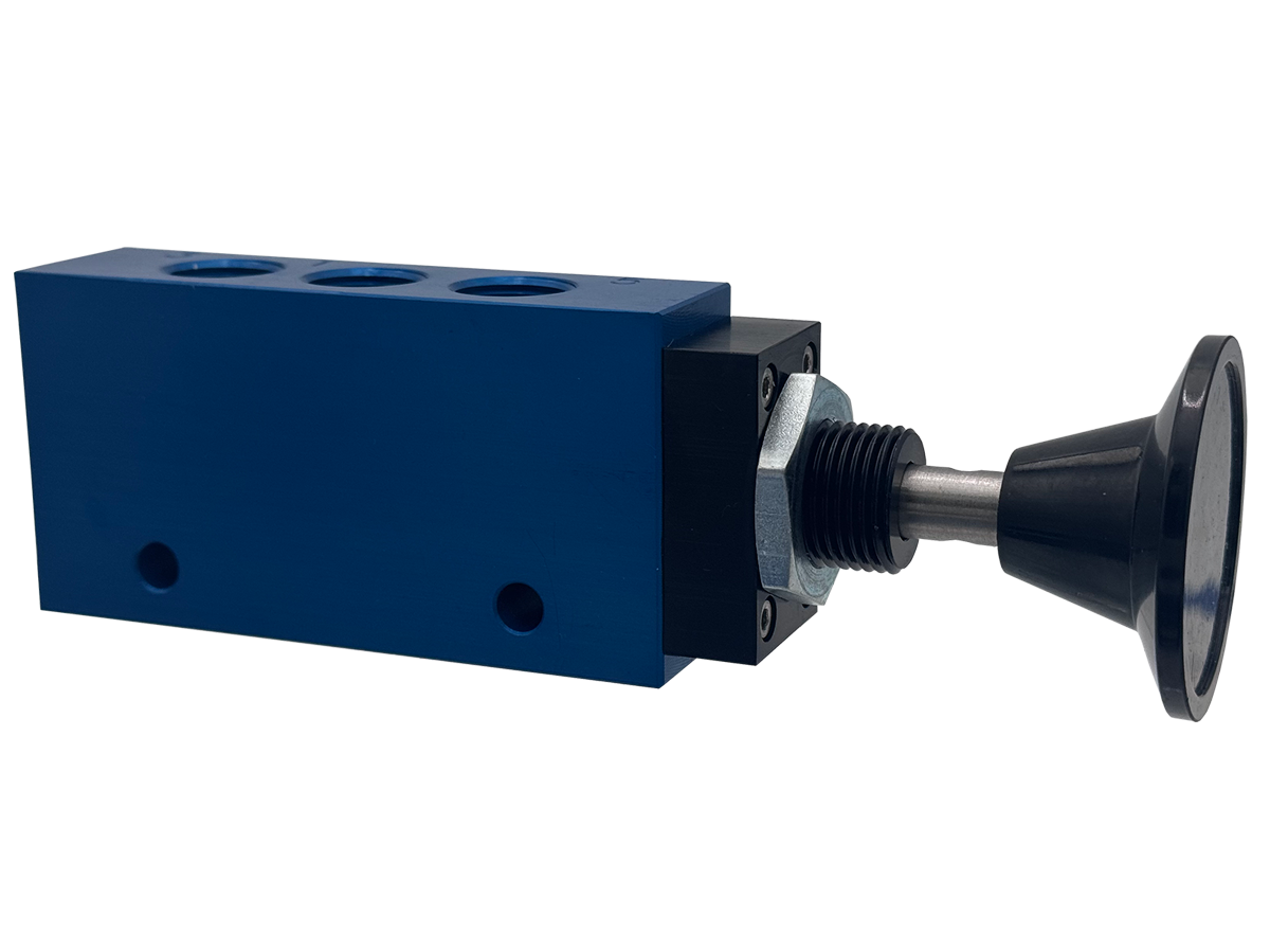 H20 5/2 Manual Control Valves - Spring Return
