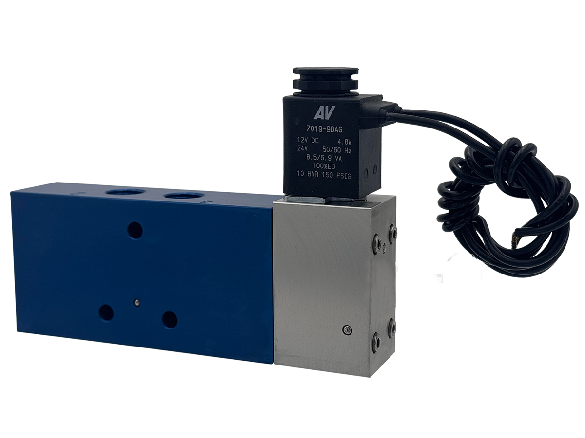 H20 5/2 Single Solenoid Valves - Spring Return