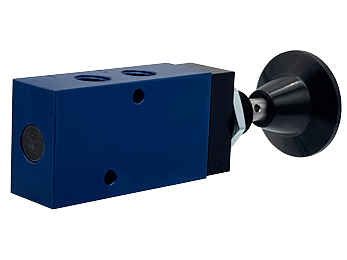 H20 3/2 Manual Control Valves - Spring Return