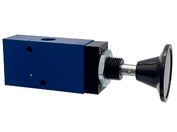 H20 3/2 Manual Control Valves - Spring Return