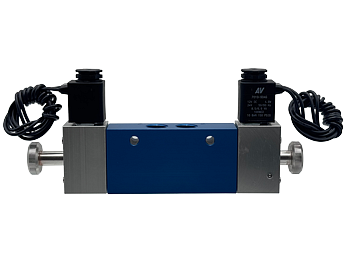 H20 5/2 Double Solenoid Valves - Push-Turn-Lock Manual Override