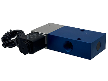 H20 3/2 Single Solenoid Valves - Turn-Lock Manual Override