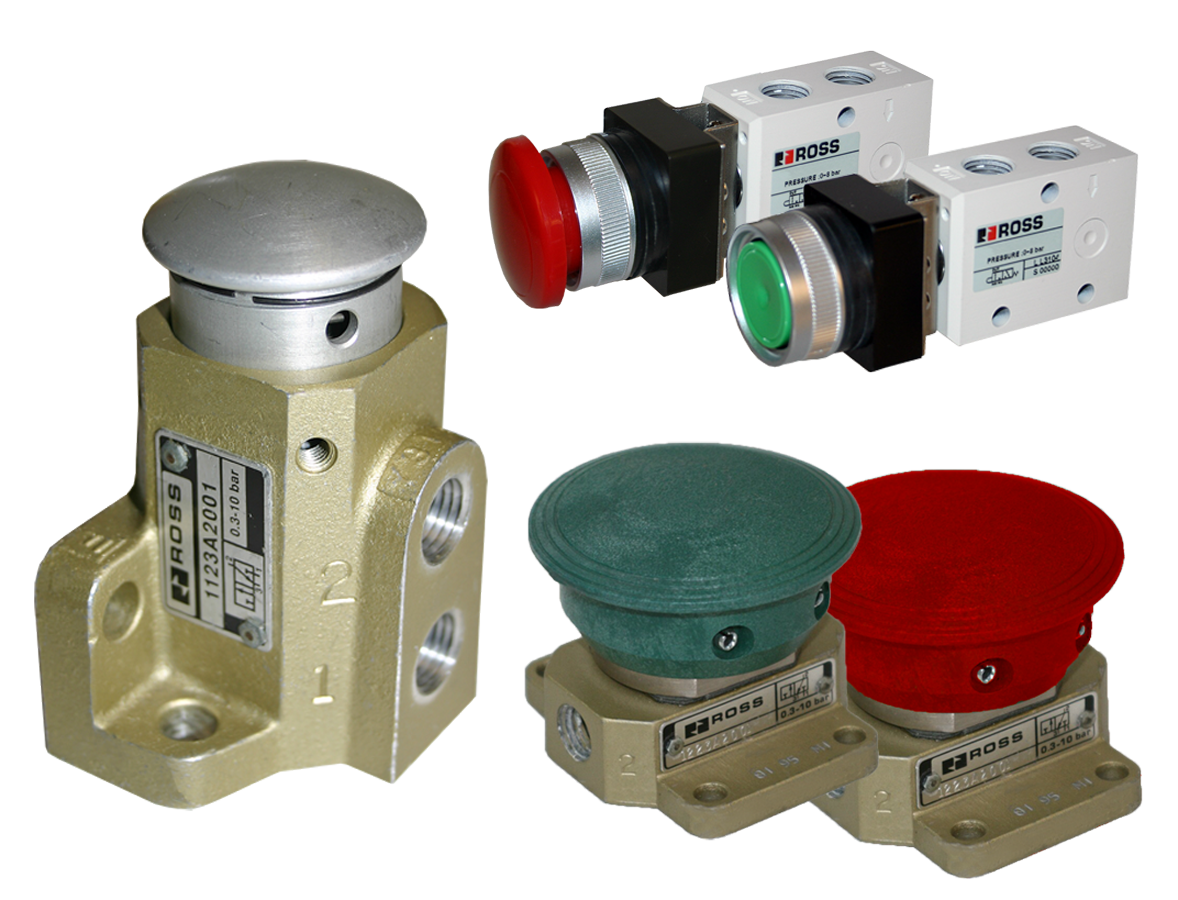 Palm & Push Button Valves