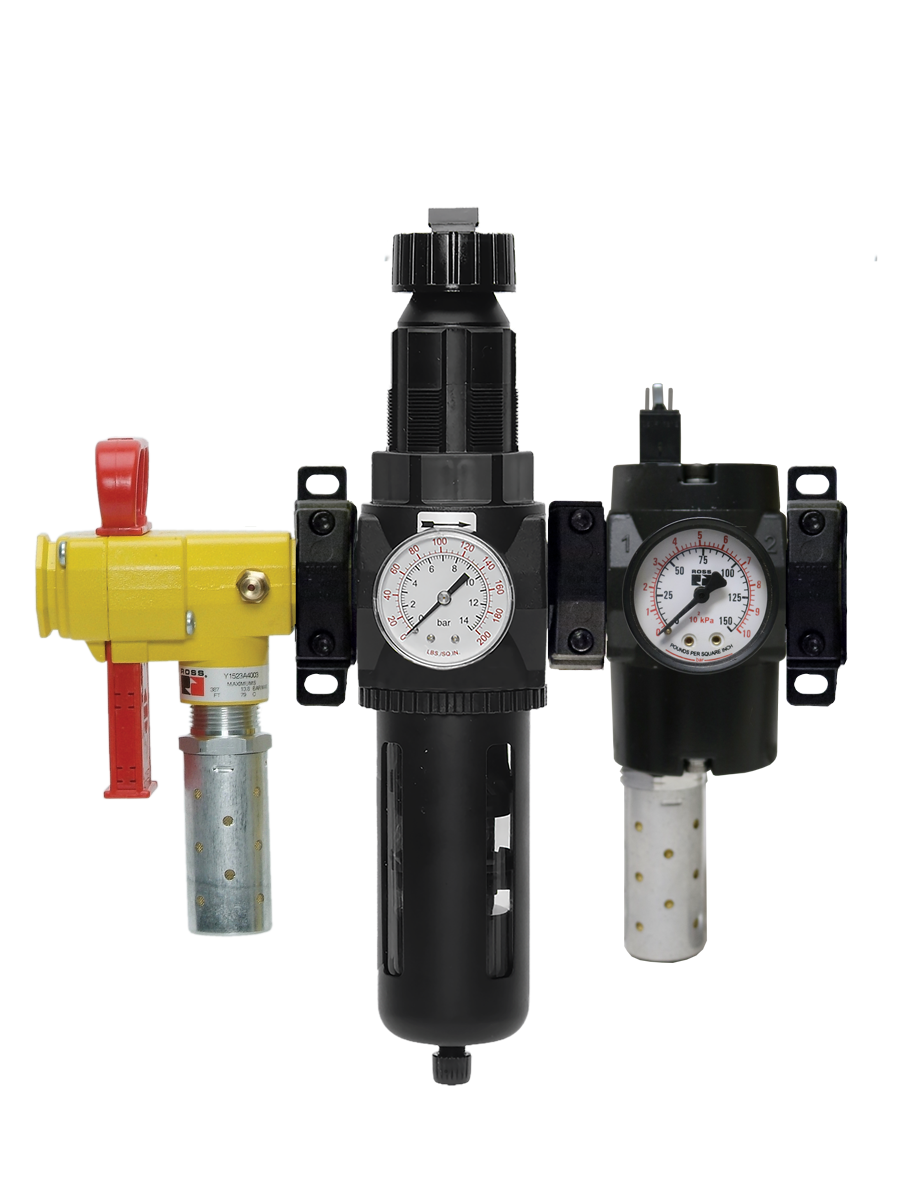 Safe Air Entry Assembly with MDC1 Series Safe Exhaust Valve