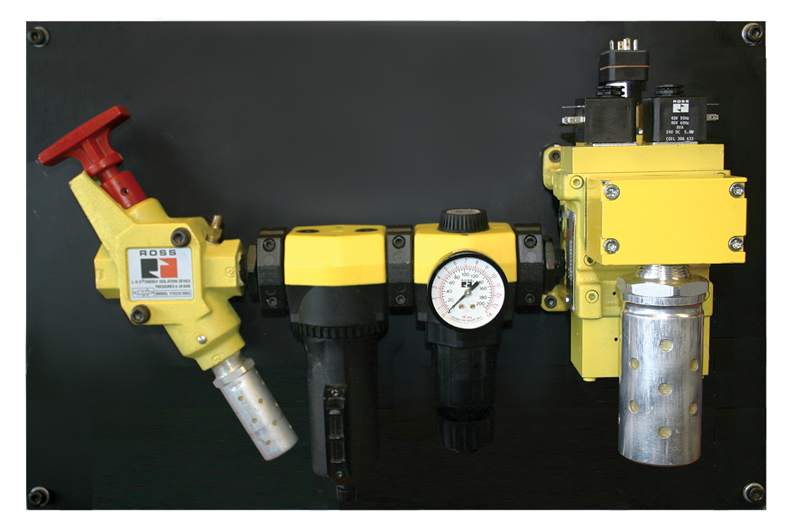 Safe Air Entry Assembly with DMC Series Safe Exhaust Valve