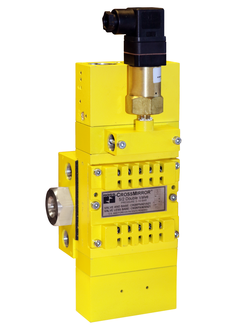 CM26PDA00P1X CrossMirror CM26 Series Double Valves for Safety Category