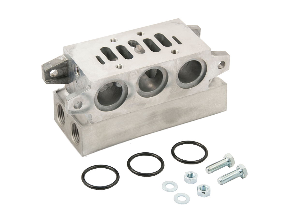 D2004K91 Manifold Subbases for ISO, ANSI, SAE, and W14 Valves